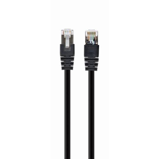 Ethernet netwerkkabel LAN S/FTP LSZH RJ45 Cat6a zwart 5 m Gembird PP6A-LSZHCU-BK-5M