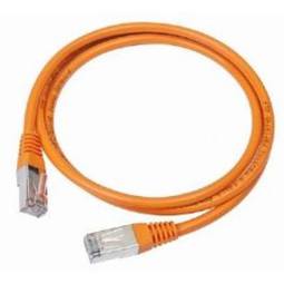 Cable de red Gembird UTP Cat.5e de 0,25 m color naranja PP12-0,25M/O