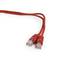 Câble réseau Gembird UTP Cat.5e 0.5m couleur rouge PP12-0.5M/R