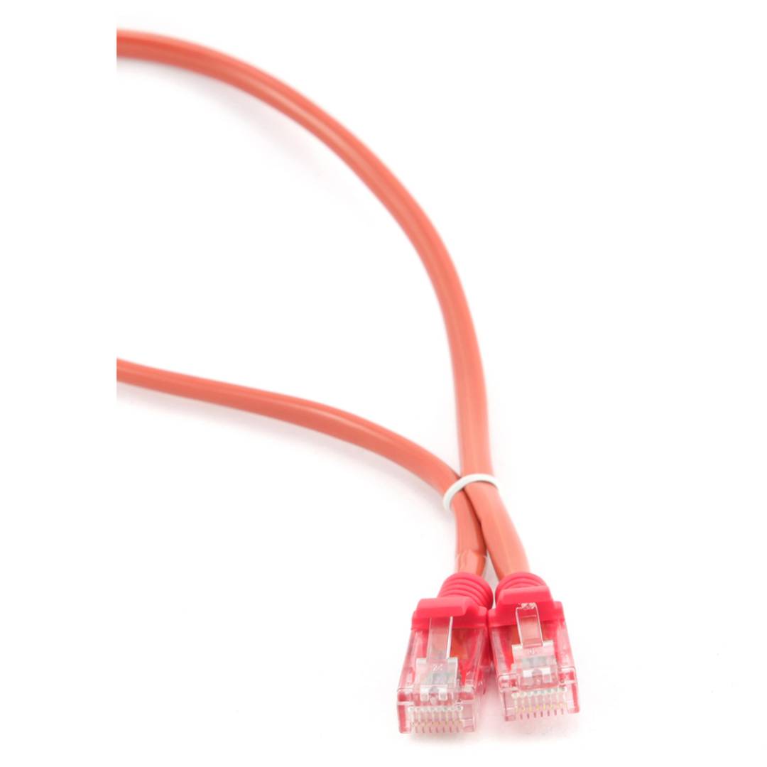 Cavo di rete Gembird UTP Cat.5e 0.25m colore rosso PP12-0.25M/R