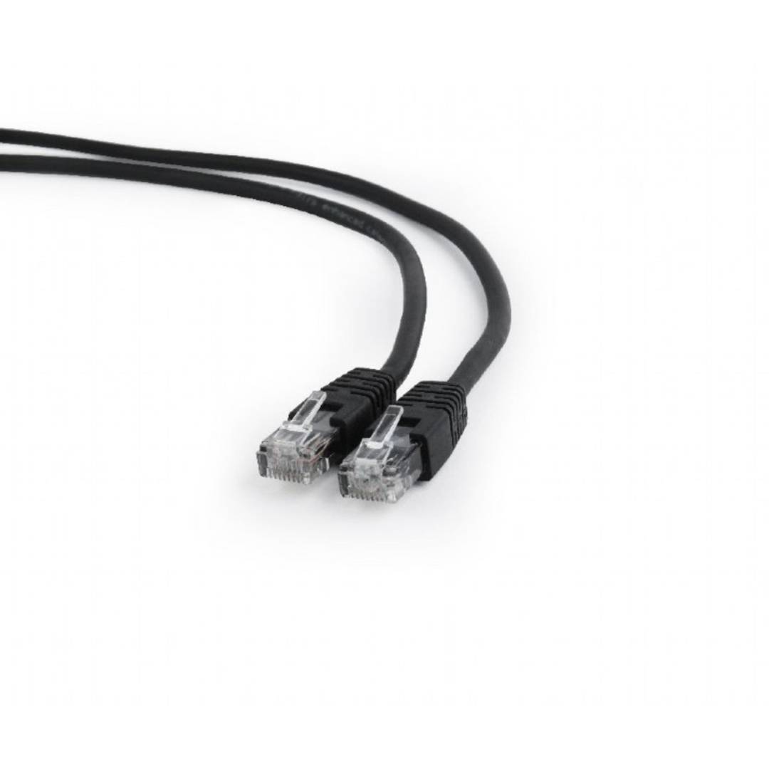 Cable de red Gembird UTP Cat.6 de 2 m color negro PP6U-2M/BK