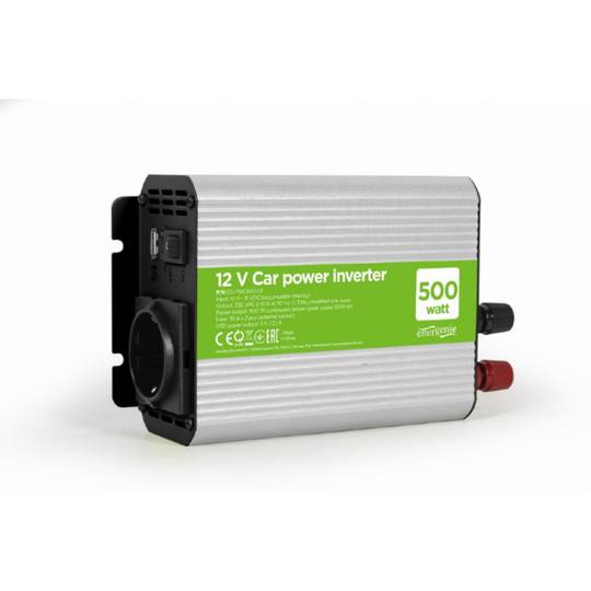 Onduleur de voiture 12V 500W Gembird EG-PWC500-01