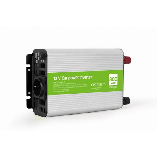 Inversor de corriente para coche de 12V 800W Gembird EG-PWC800-01