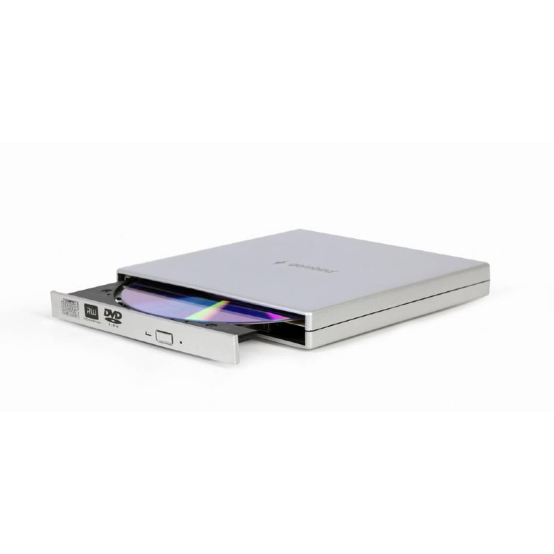 Gembird DVD-USB-02-SV Silver External USB DVD Drive