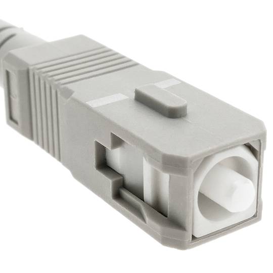 Câble à fibre optique OM5 multimode simplex 50µm/125µm SC/UPC à SC/UPC 100Gb de 5 m