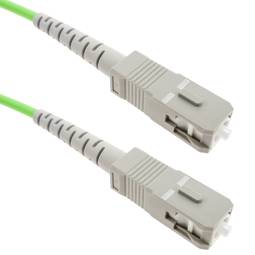 Fibre Optic LWL Kabel OM5 Multimode Simplex 50µm/125µm SC/PC zu SC/PC 100Gb 10 m