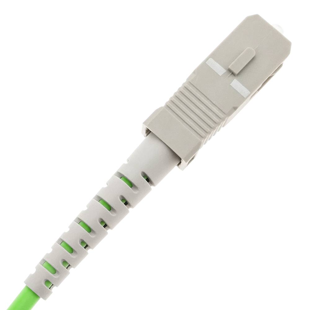 Cable de fibra òptica OM5 multimode simplex 50µm/125µm SC/PC a SC/PC 100Gb de 15 m