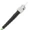 Cable de fibra òptica OM5 multimode simplex 50µm/125µm ST/PC a ST/PC 100Gb de 1 m