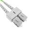 Glasvezelkabel OM5 multimode duplex 50 µm / 125 µm SC / PC naar SC / PC 100 Gb 50 cm