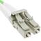 Fiber optic cable OM5 multimode duplex 50µm/125µm LC/PC to LC/PC 100Gb 2 m