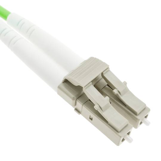 Fiber optic cable OM5 multimode duplex 50µm/125µm LC/PC to LC/PC 100Gb 2 m