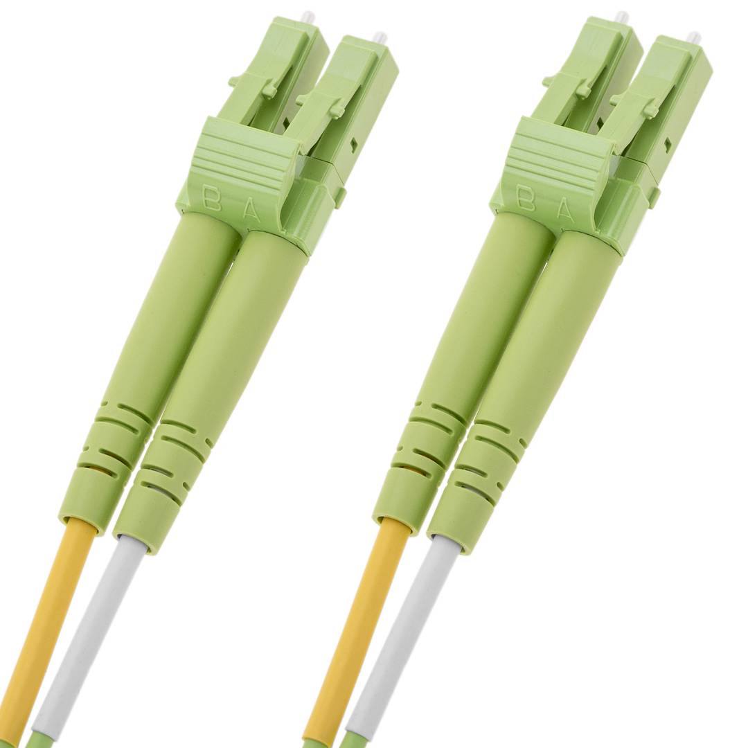 Câble à Fibre Optique Om5 Multimode Duplex 50µm125µm Lcpc à Lcpc 100gb De 10 M Cablematic 5650