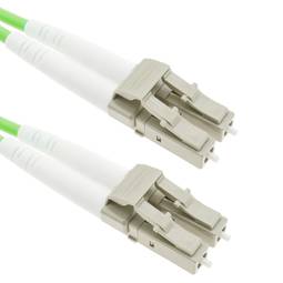 Cabo de fibra óptica OM5 multimodo duplex 50µm/125µm LC/PC para LC/PC 100Gb de 25 m