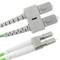 Glasvezelkabel OM5 multimode duplex 50 µm / 125 µm LC / PC naar SC / PC 100 Gb 25 m