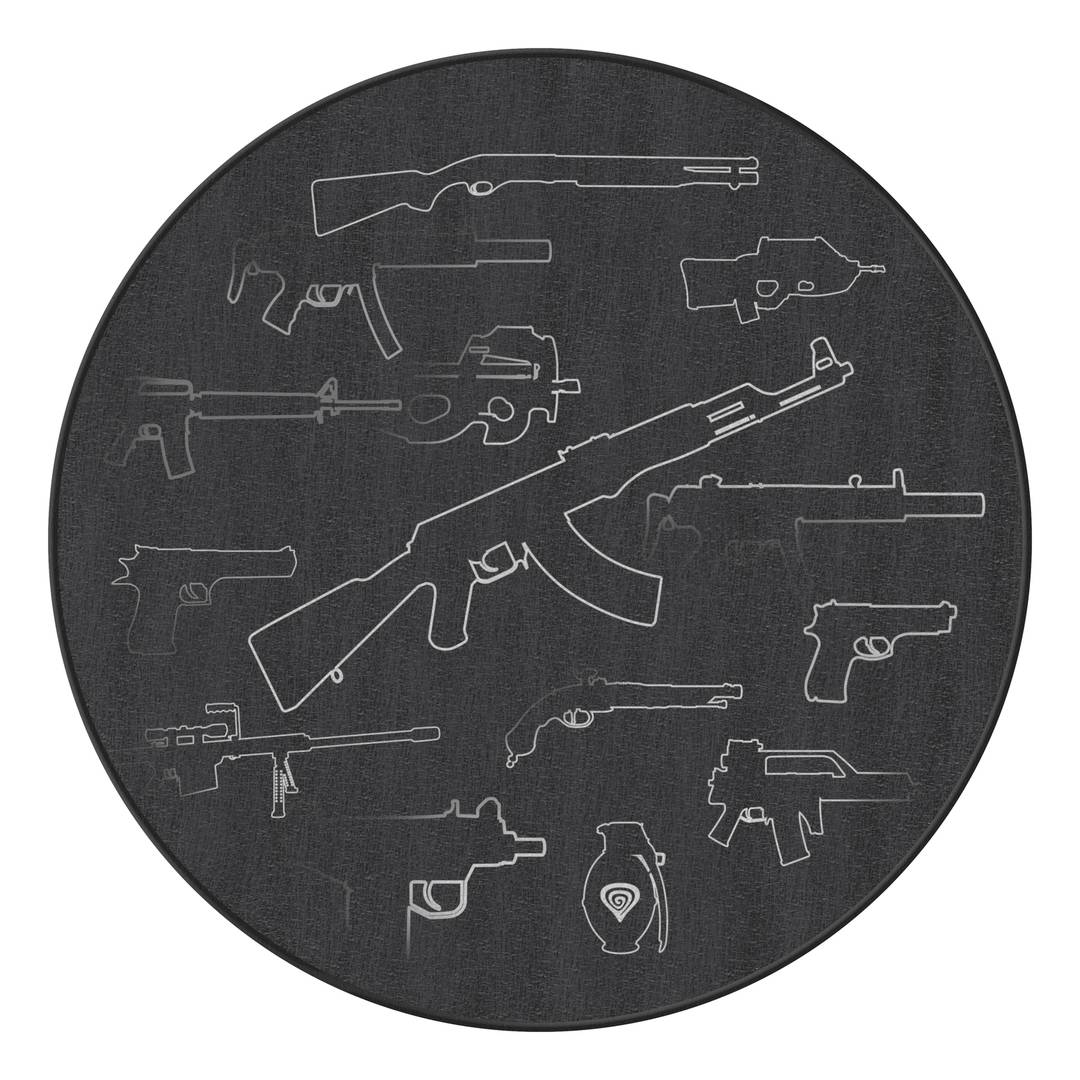 Tappetino Genesis Tellur 300 AOG per sedia da gioco Arsenal 100 cm