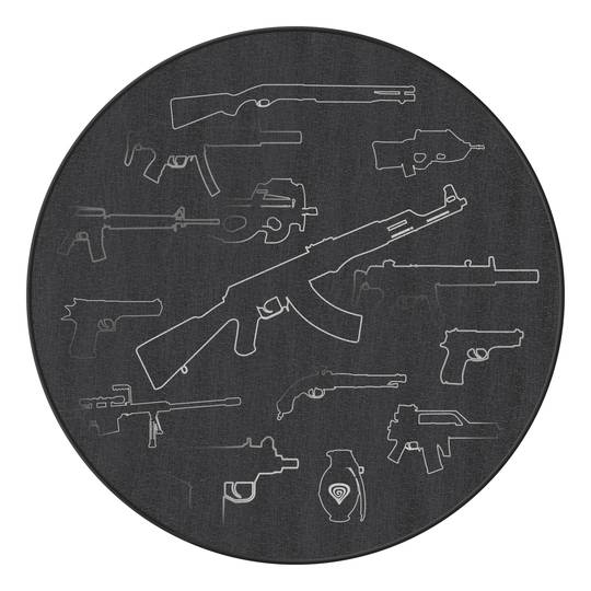 Tappetino Genesis Tellur 300 AOG per sedia da gioco Arsenal 100 cm