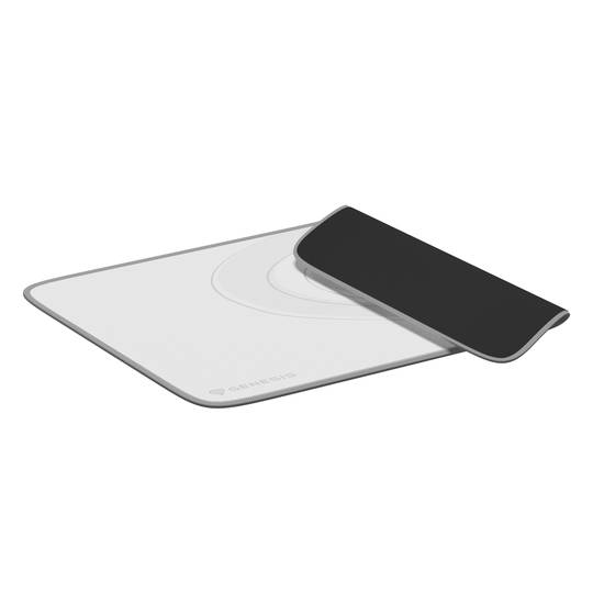 Tapete de carbono Genesis 400 logo 350x250mm