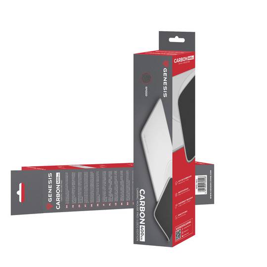 Tapis Carbone Genesis 400 XXL avec Logo 800x300mm