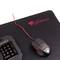 Tapis de souris de jeu Genesis Carbon 500 MAXI 900 x 450 mm avec logo