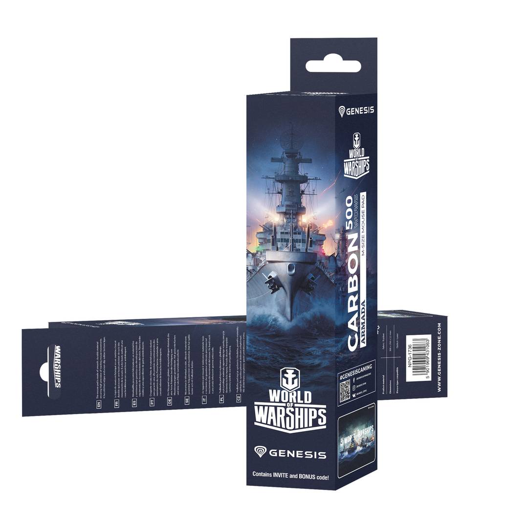 Tapis Genesis Carbon 500 M WOWS Marine 300x250mm