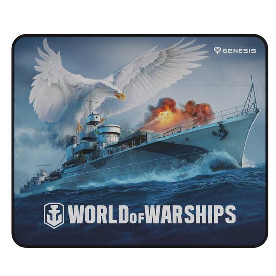 Genesis 500M WOWS Lightning Carbon Mat 300x250mm