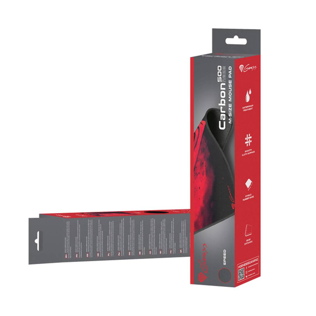 Alfombrilla para juegos Genesis Carbon 500M 300x250mm Haze