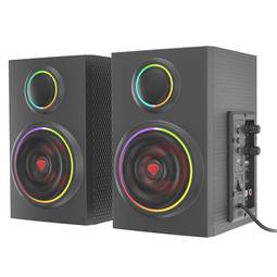 Altavoces Genesis Helium 300BT 2.0 Bluetooth con luz RGB