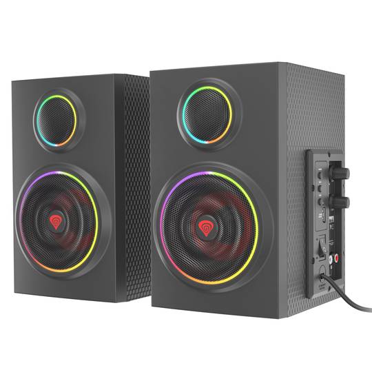 Altavoces Genesis Helium 300BT 2.0 Bluetooth con luz RGB