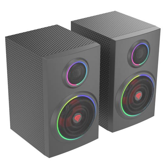 Altavoces Genesis Helium 300BT 2.0 Bluetooth con luz RGB