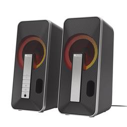 Altavoces Genesis Helium 100BT 2.0 Bluetooth de 10W con iluminación RGB.