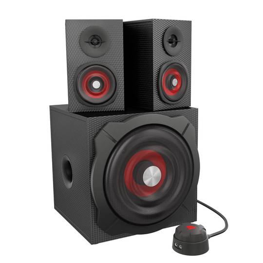 Genesis Helium 600 2.1 Alto-falantes para jogos com 60 W