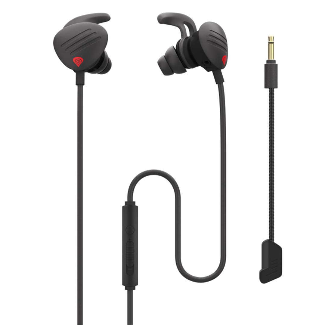 Słuchawki gamingowe Genesis Oxygen 400 z mikrofonem czarne NSG-1510