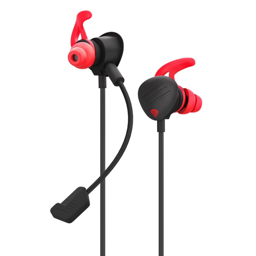 Słuchawki gamingowe Genesis Oxygen 400 z mikrofonem czarne NSG-1510