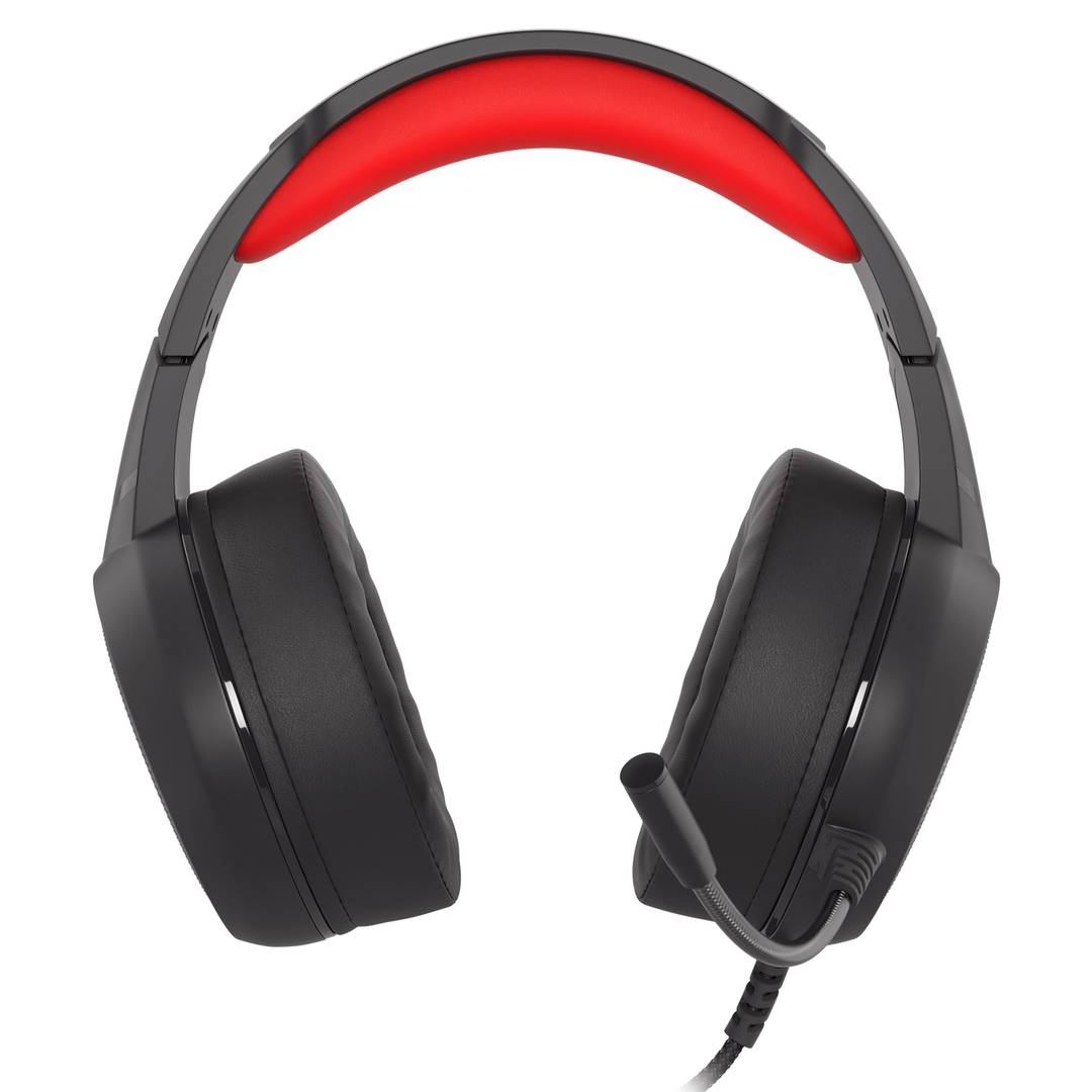 Auriculars Gaming Genesis Neon 200 en negre amb vermell RGB NSG-1609