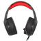Auriculars Gaming Genesis Neon 200 en negre amb vermell RGB NSG-1609