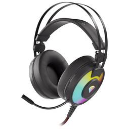 Auriculares Gaming Genesis Neon 600 negros con RGB NSG-1656
