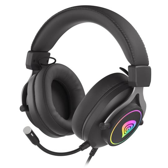Auriculars Gaming Genesis Neon 750 amb micròfon negre RGB NSG-1792