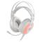 Genesis Neon 600 RGB Casque de jeu Blanc NSG-1869