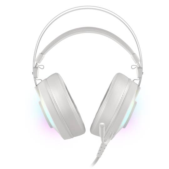Genesis Neon 600 RGB Casque de jeu Blanc NSG-1869