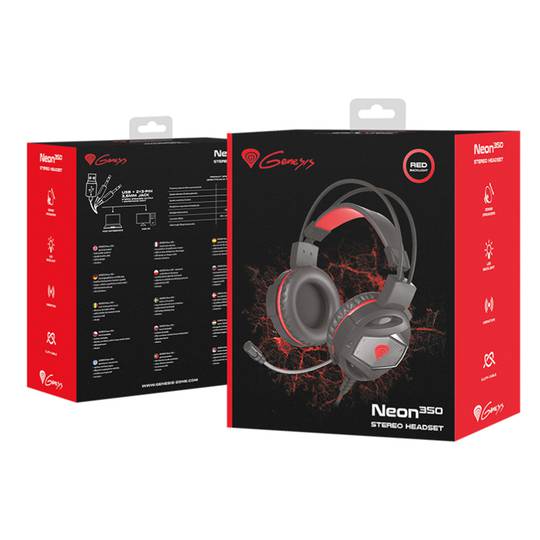Genesis Neon 350 gaming-hoofdtelefoon NSG-0943