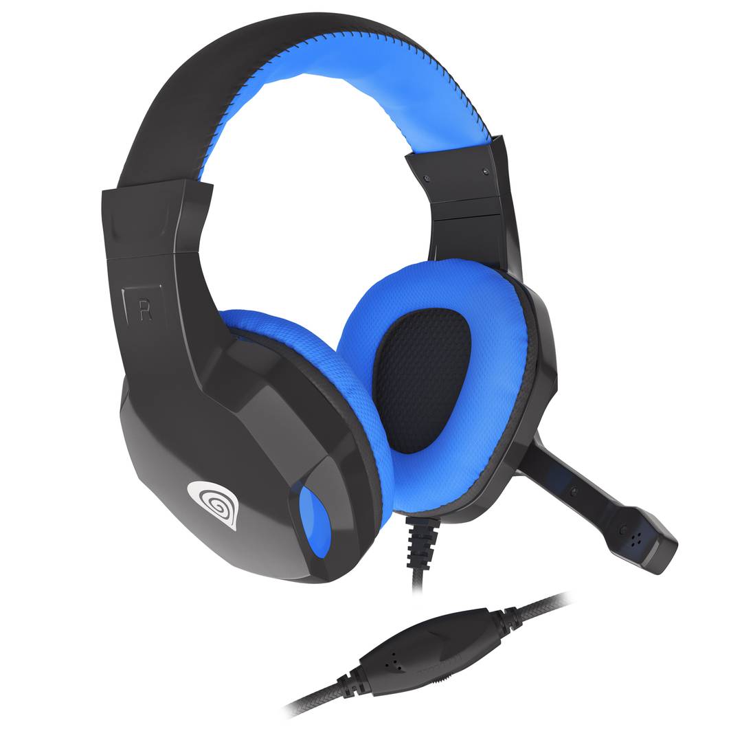 Cuffie da gioco Genesis Argon 100 in blu NSG-1436