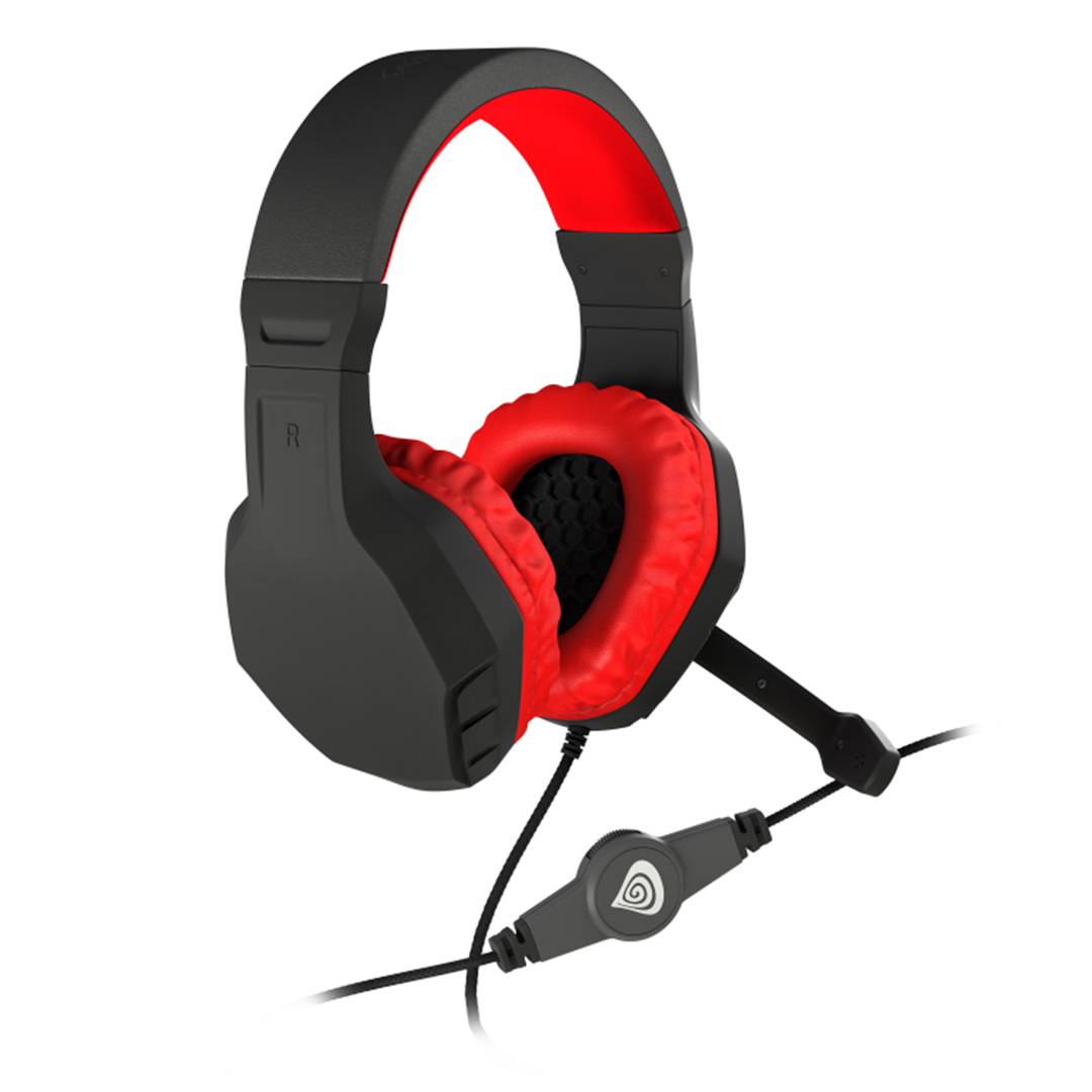 Casque de jeu Genesis Argon 200 en rouge NSG-0900