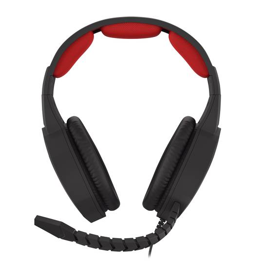 Fones de ouvido para jogos Genesis Argon 400 preto e vermelho NSG-0687