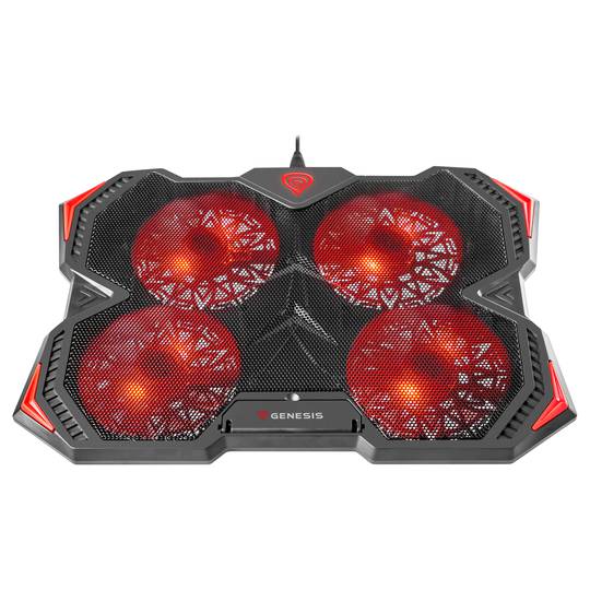 Coussin de refroidissement Oxid 250 pour ordinateur portable Genesis 17,3 pouces NHG-1144