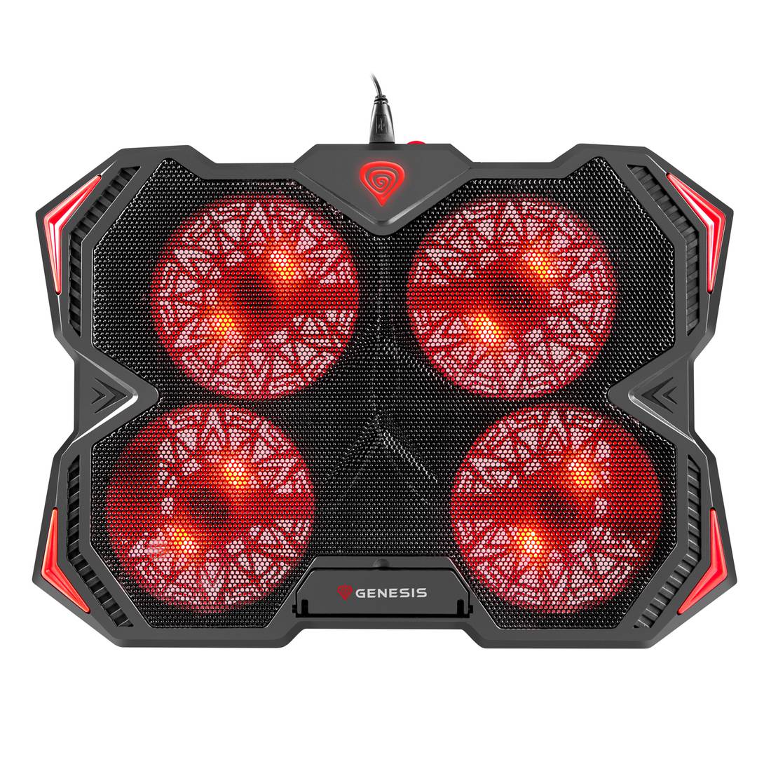 Coussin de refroidissement Oxid 250 pour ordinateur portable Genesis 17,3 pouces NHG-1144