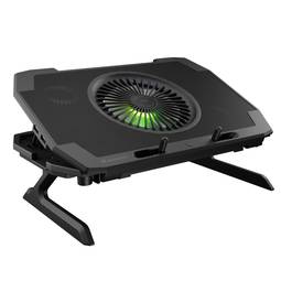 Base refrigeradora Oxid 850 RGB de Genesis de 15.6 a 17.3 pulgadas y con 5 ventiladores USB NHG-1858