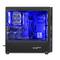 Caja Gaming Irid 300 ATX de Genesis con 1 USB 3.0 y 2 USB 2.0 con cristal templado azul NPC-1132