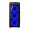 Caja Gaming Irid 300 ATX de Genesis con 1 USB 3.0 y 2 USB 2.0 con cristal templado azul NPC-1132