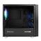 Gaming-Gehäuse IRID 353 MATX Genesis ARGB 1 USB 3.0- und 2 USB 2.0-Anschlüsse ohne Netzteil mit gehärtetem Glas NPC-1520