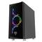 Custodia da gioco Genesis RGB Irid 400 ATX con 2 porte USB 3.0 e 2 porte USB 2.0 con vetro temperato NPC-1429